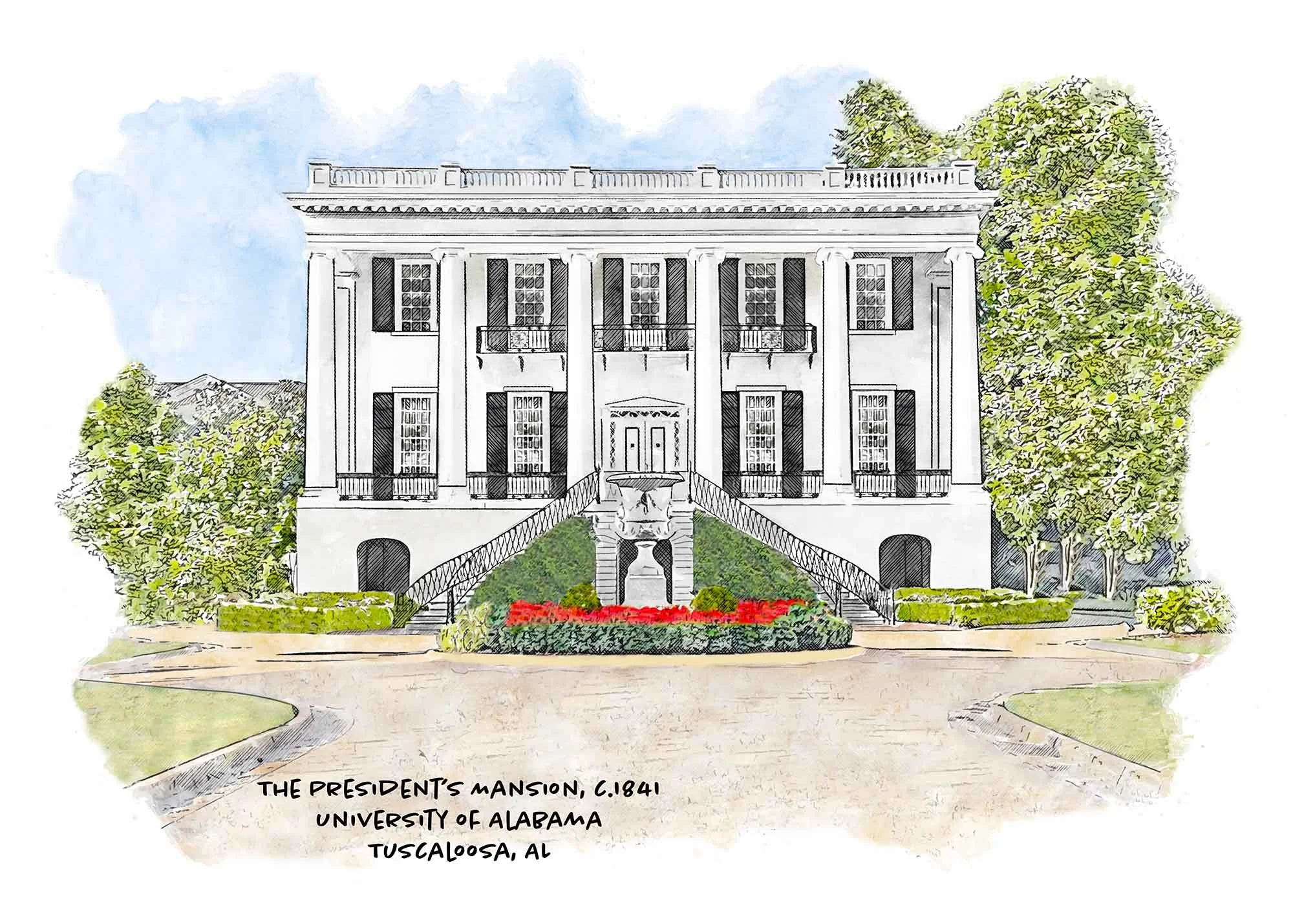 President’s Mansion - University of Alabama