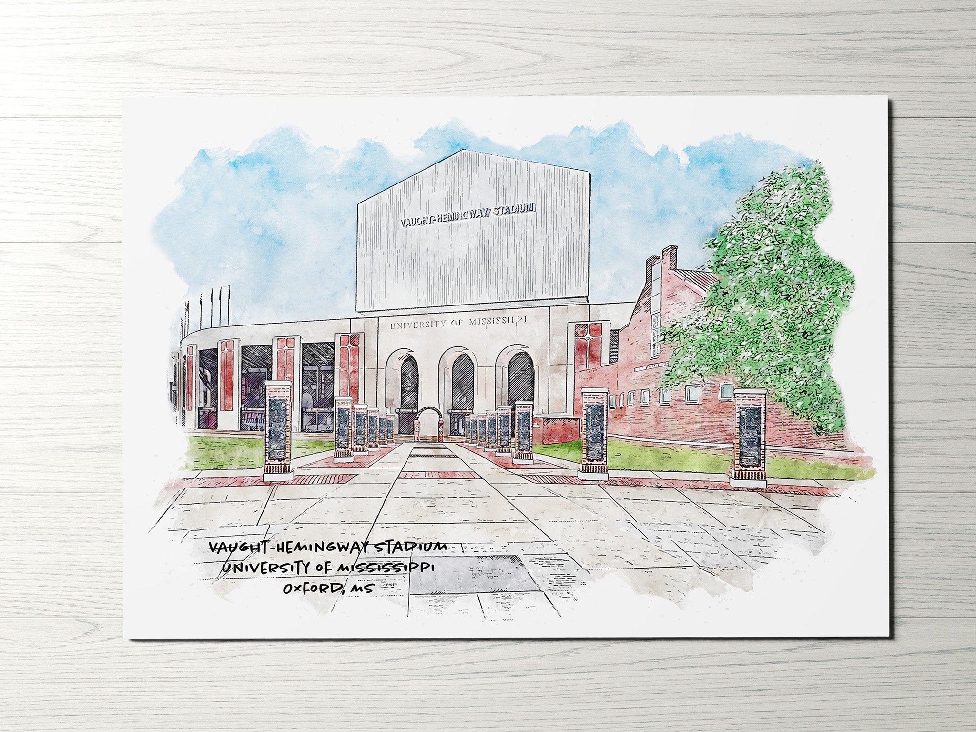 Vaught-Hemingway Stadium at Ole Miss_WoodHorizontal.jpg