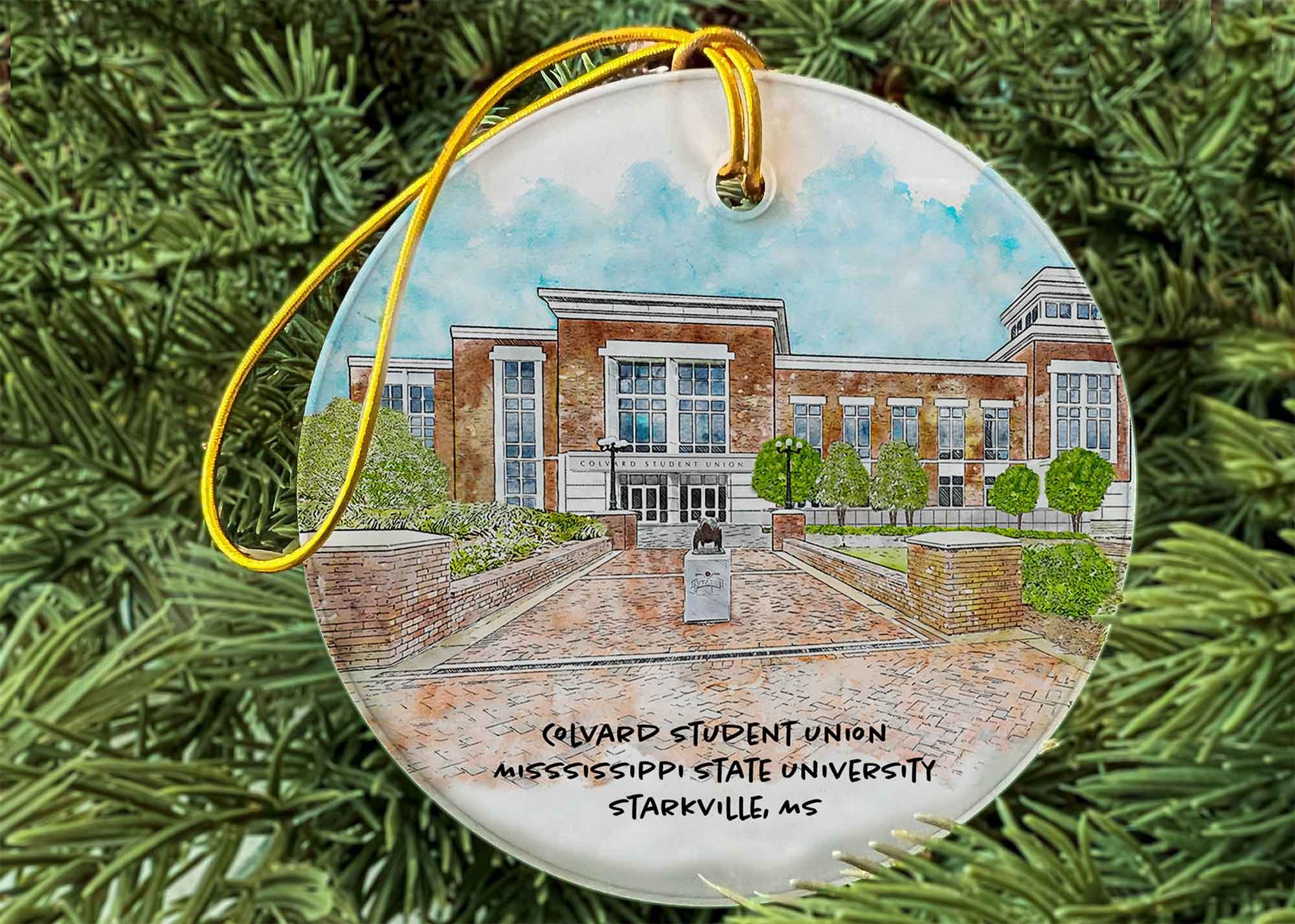 Colvard Student Union at Mississippi State University Ornament.jpg