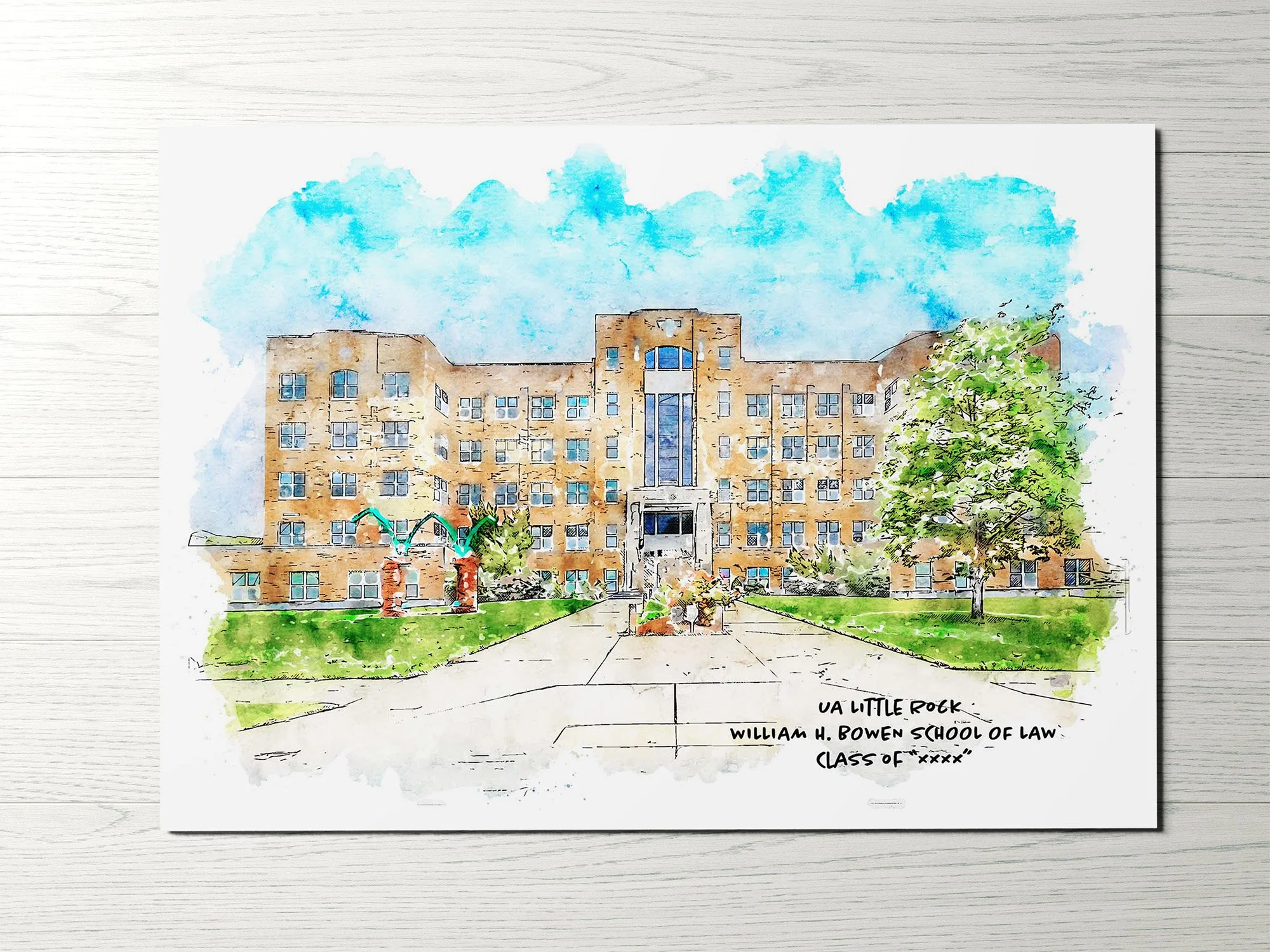 Bowen Law School at UALR Graduation Year_WoodHorizontal.jpg