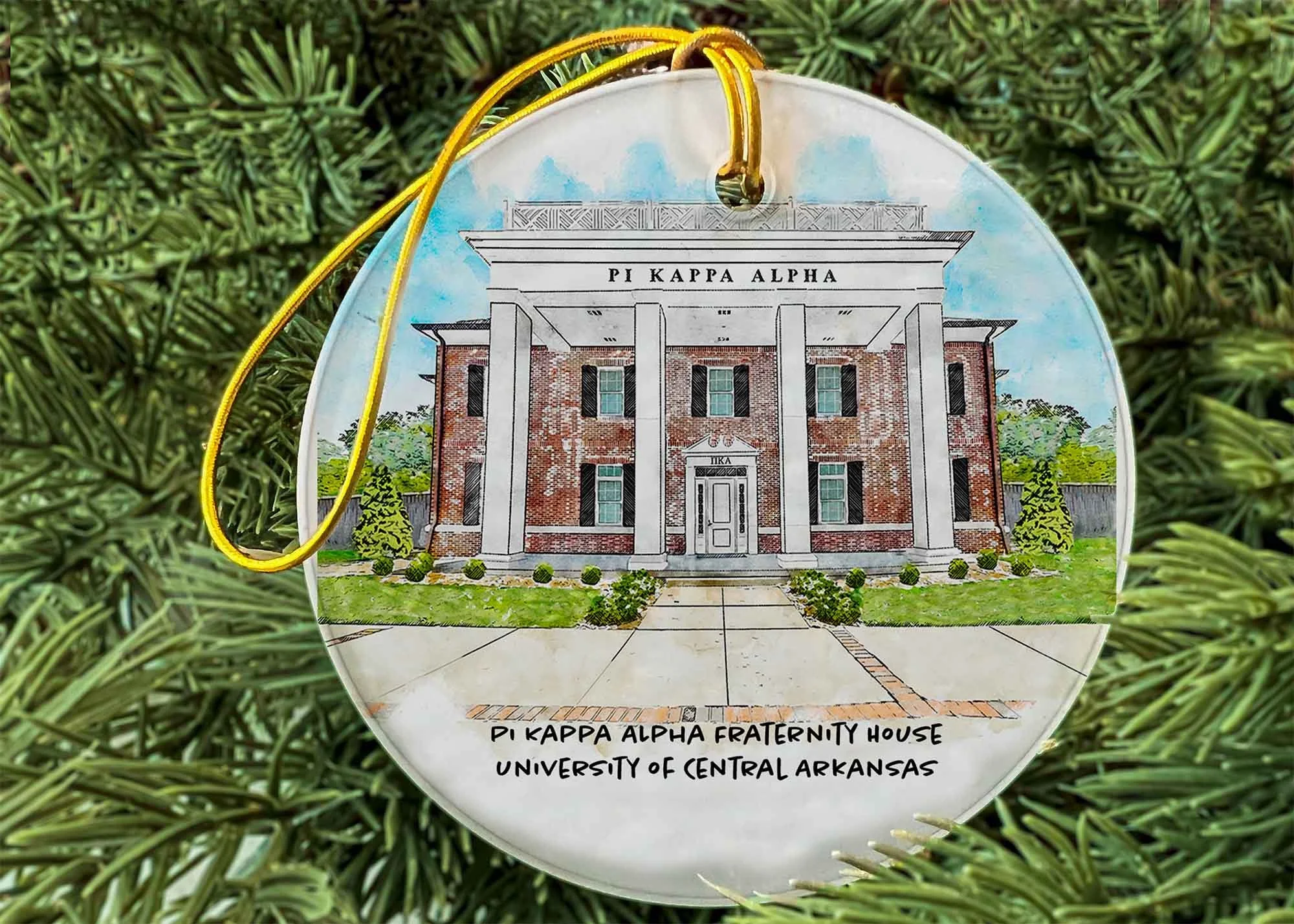 Pi Kappa Alpha Fraternity House at UCA Ornament.jpg
