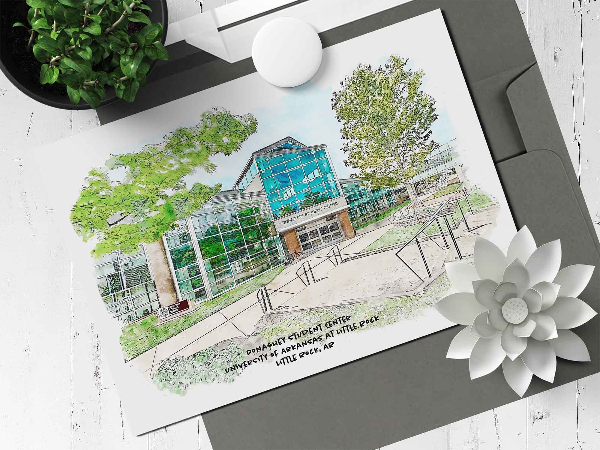 UALR Donaghey Student Center_Note Card.jpg