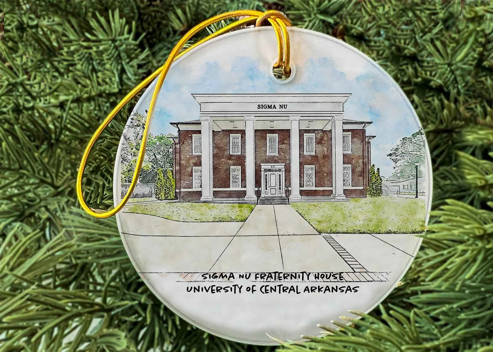 Sigma Nu Fraternity House at UCA Ornament.jpg
