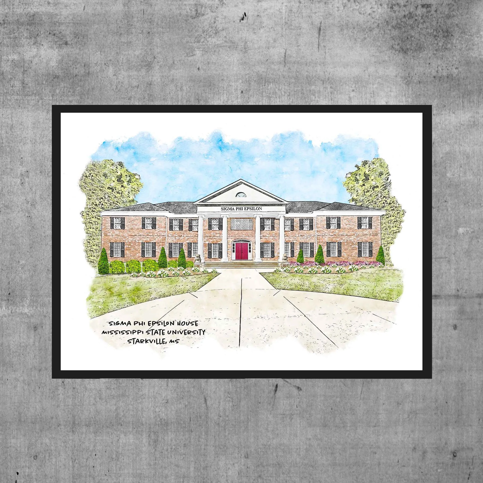 sigma-phi-epsilon_mississippi-state-university_mockup_11x14-framed.jpg