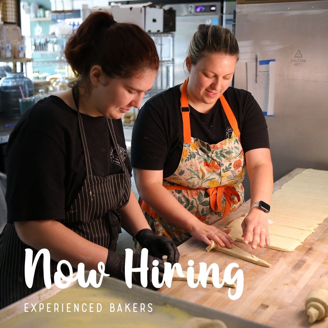 We are now hiring for Experienced Bakers and Line Cooks! 🥐 🥯

Part-time and full-time opportunities are available: https://bit.ly/BakeShopBOH