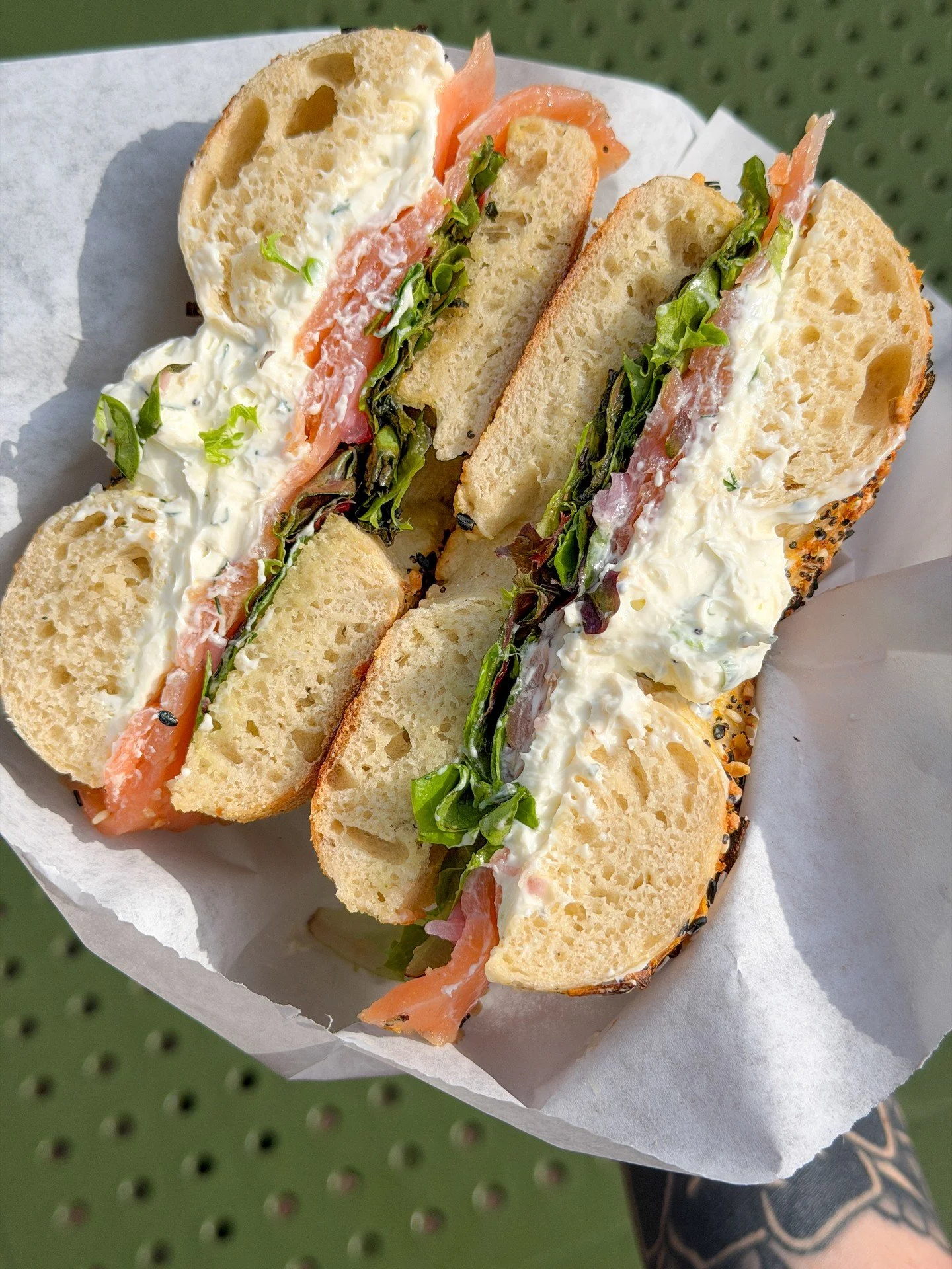 THE OG IS BACK.

We heard from SO many of you that our remix of The Burg just didn't hit. Got you. The classic combo is back: Scallion Dill Schmear, Lox, Pickled Red Onion and Reckon Acres Spring Mix. Let's just pretend it was all a weird dream...