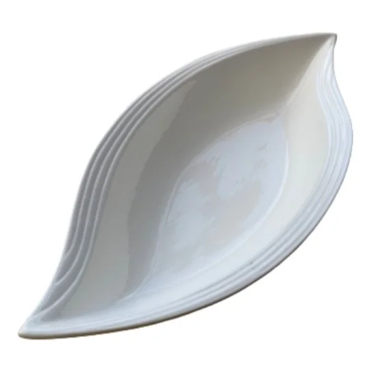 15.5” Leaf-Shaped Serving Dish