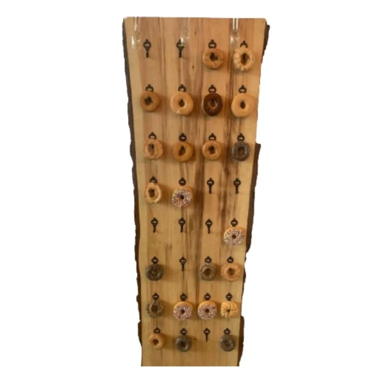Live Edge Donut Wall