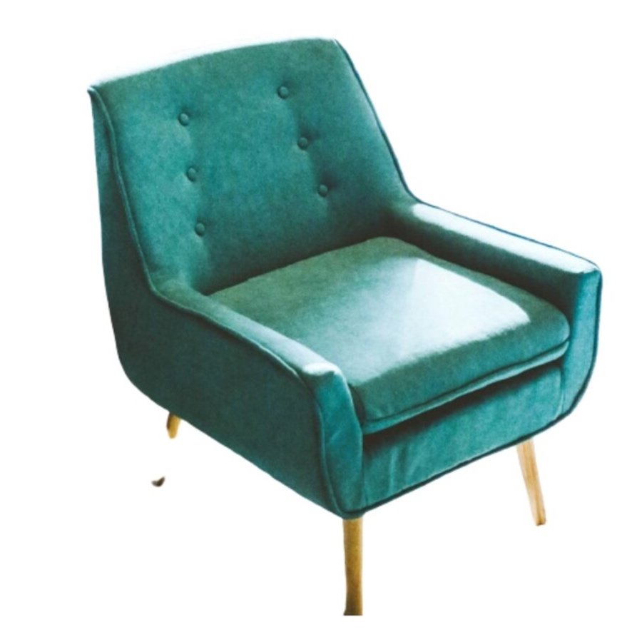 Turquoise Lounge Chair
