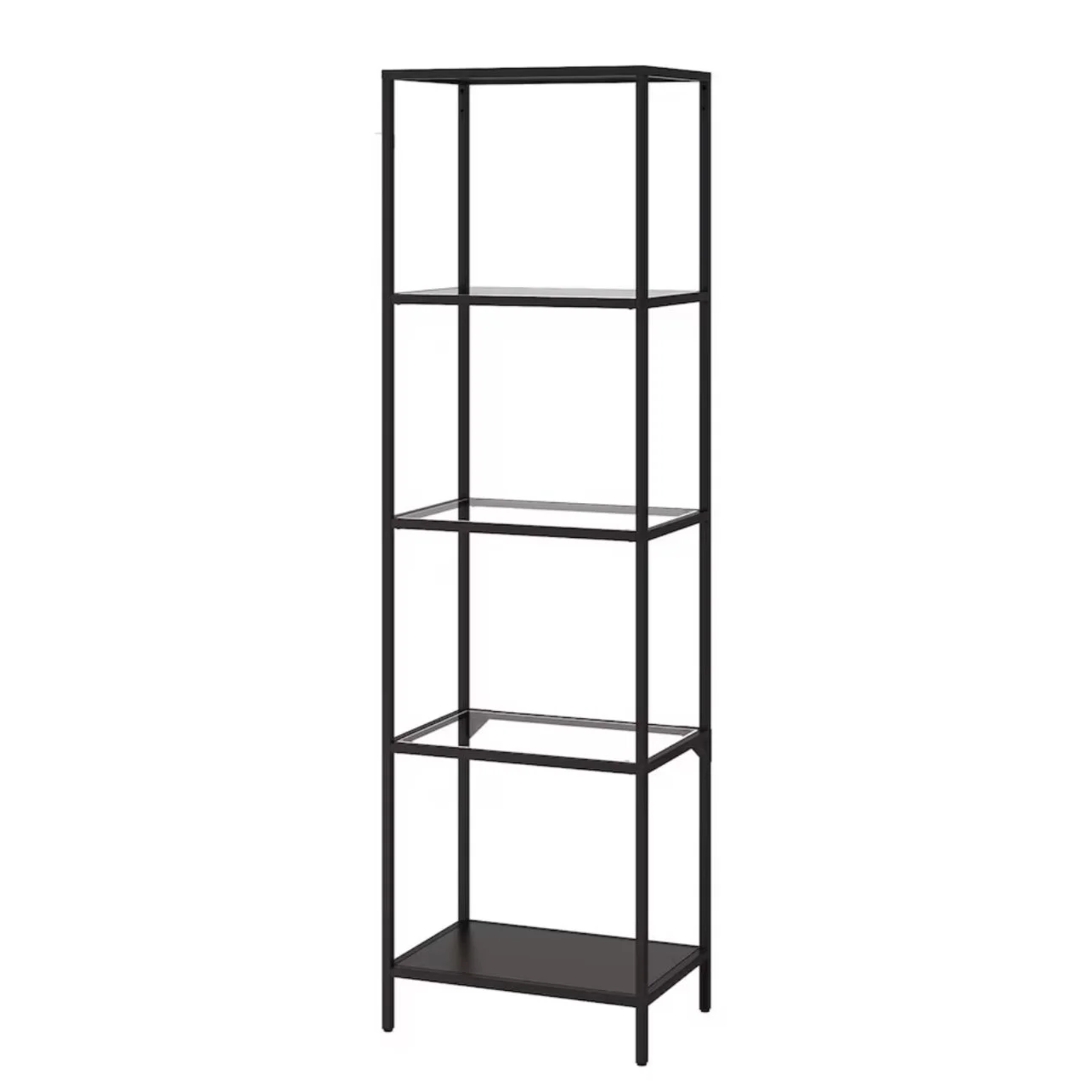 Black Glass Shelf - Small