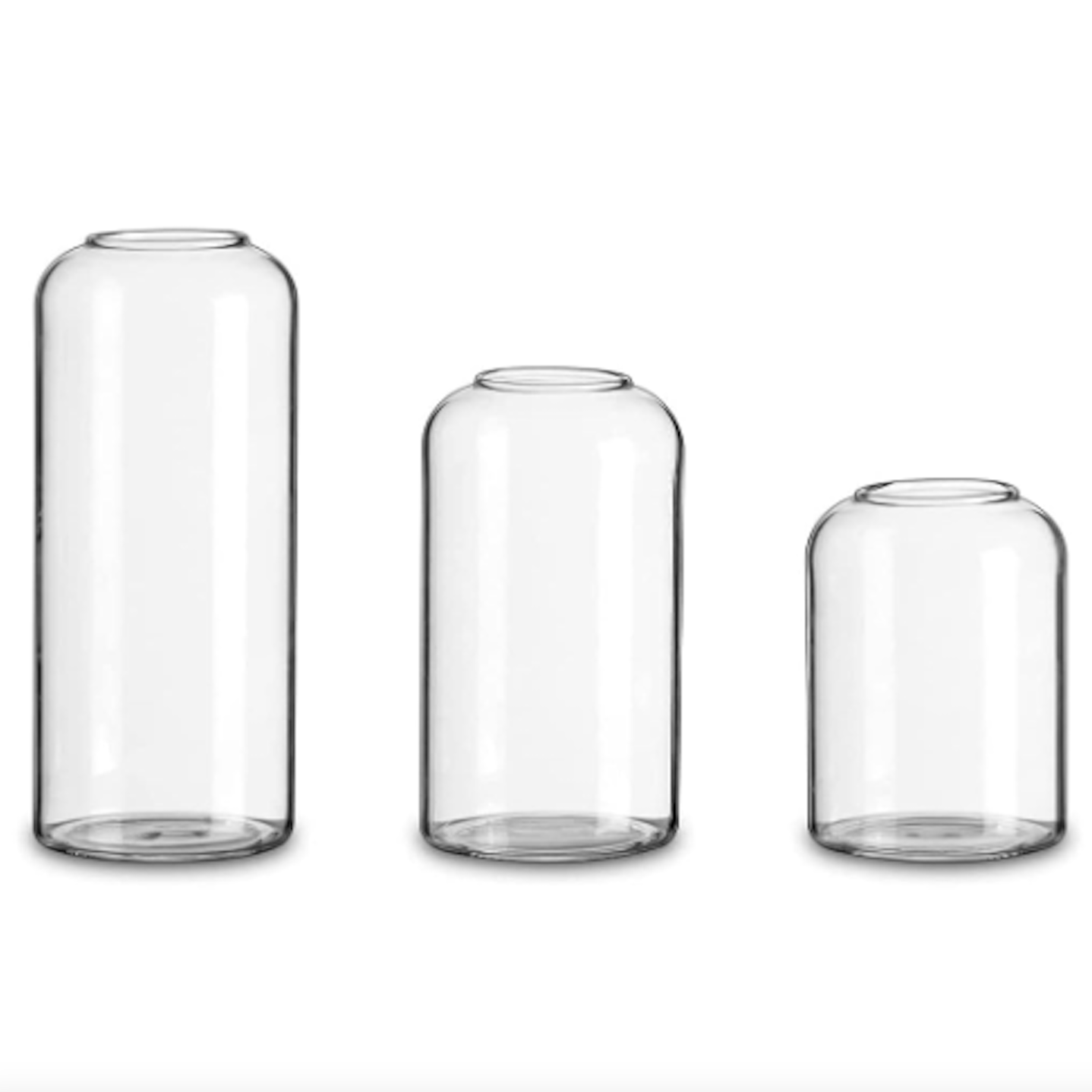 Cloche Bud Vases