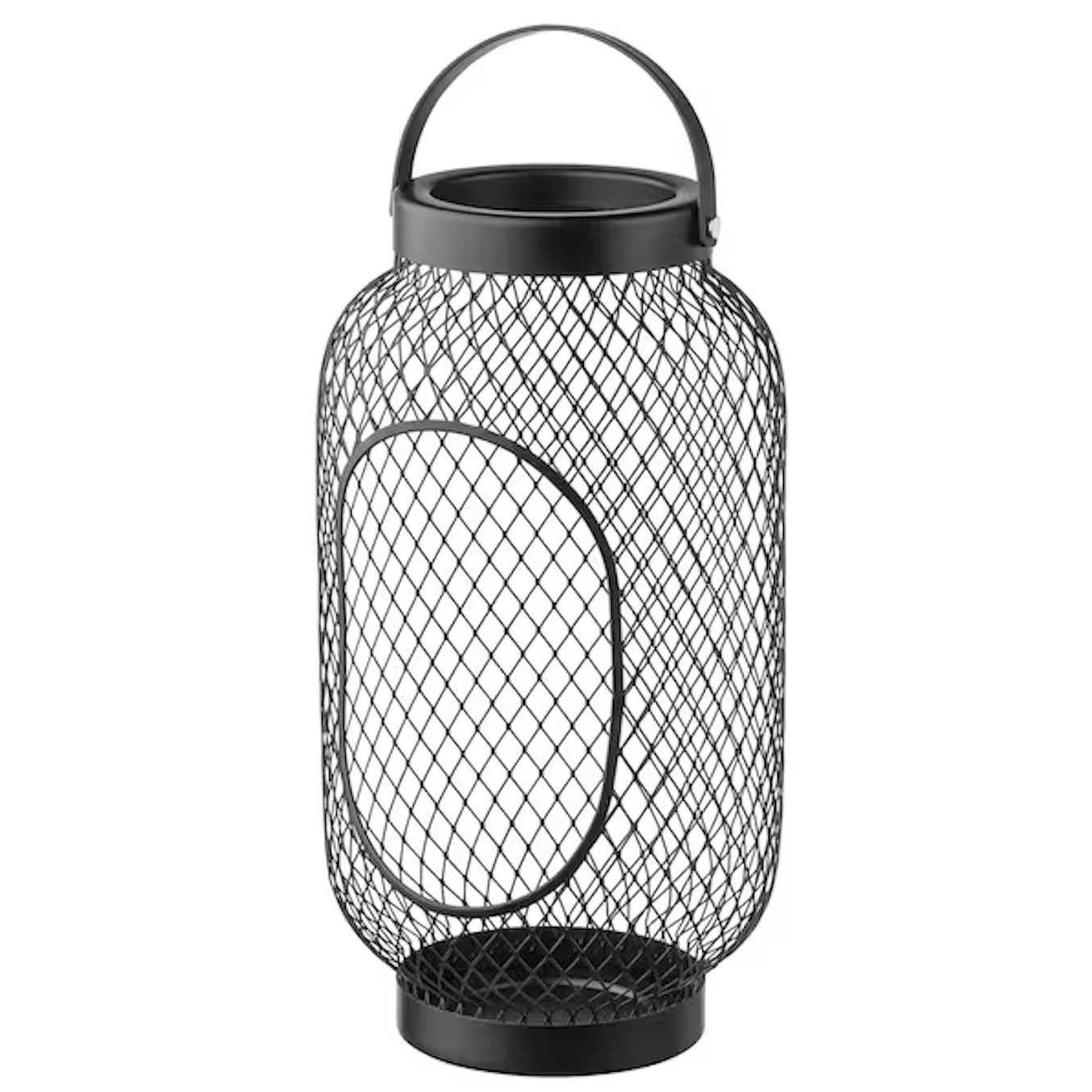 Black Mesh Lantern