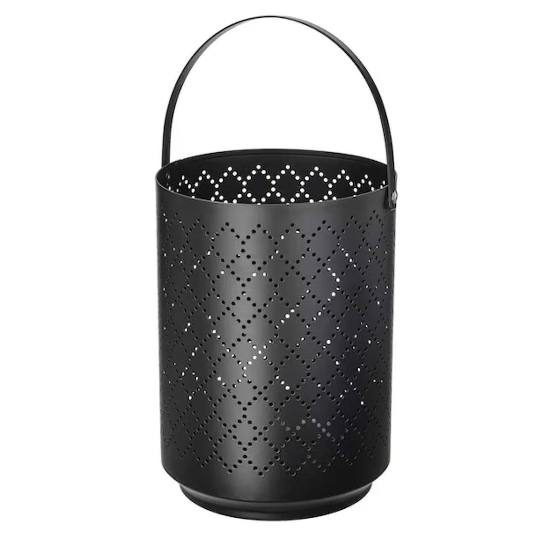 Black Cylinder Lantern