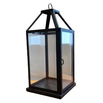 Black Metal Lantern (small)
