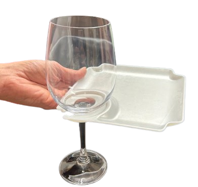 6.5” Sip Tray (White)