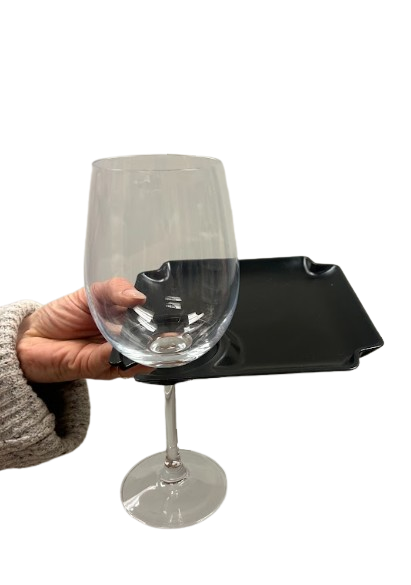 6.5” Sip Tray (Black)