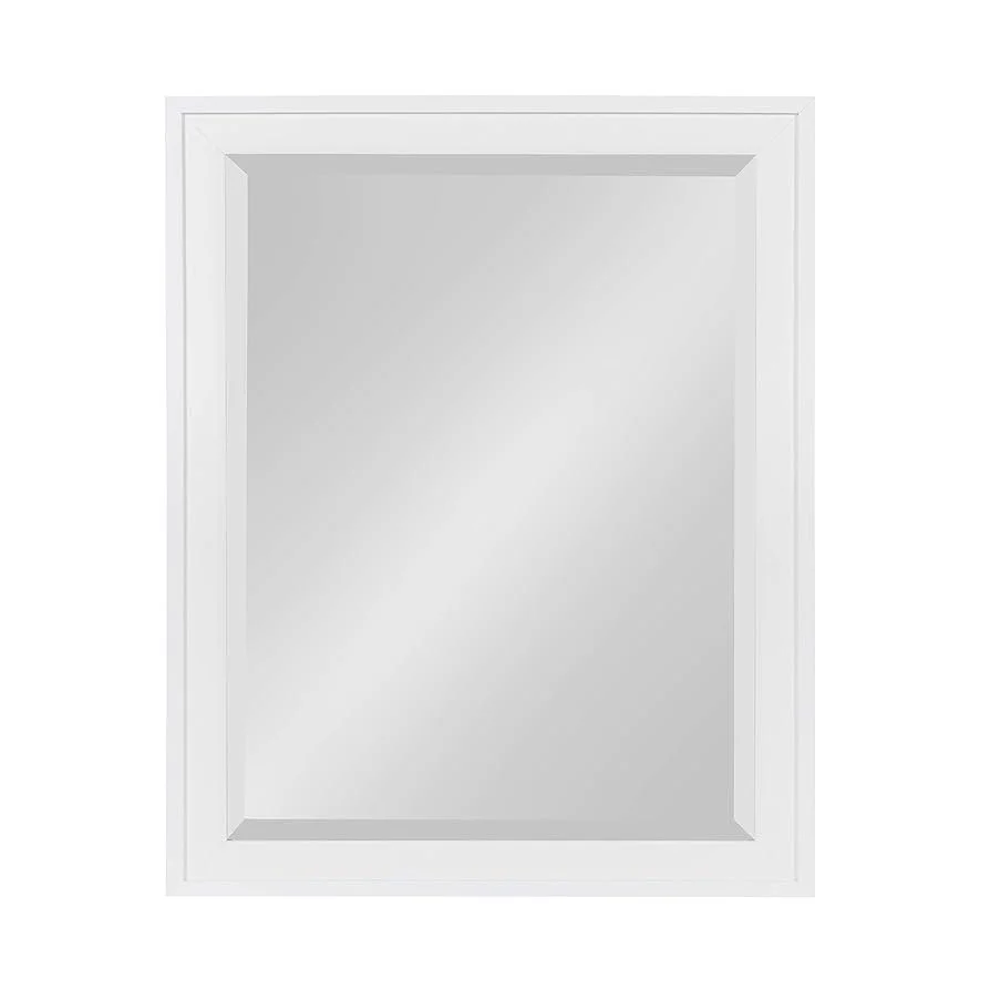 Modern Oversized Mirror (White)