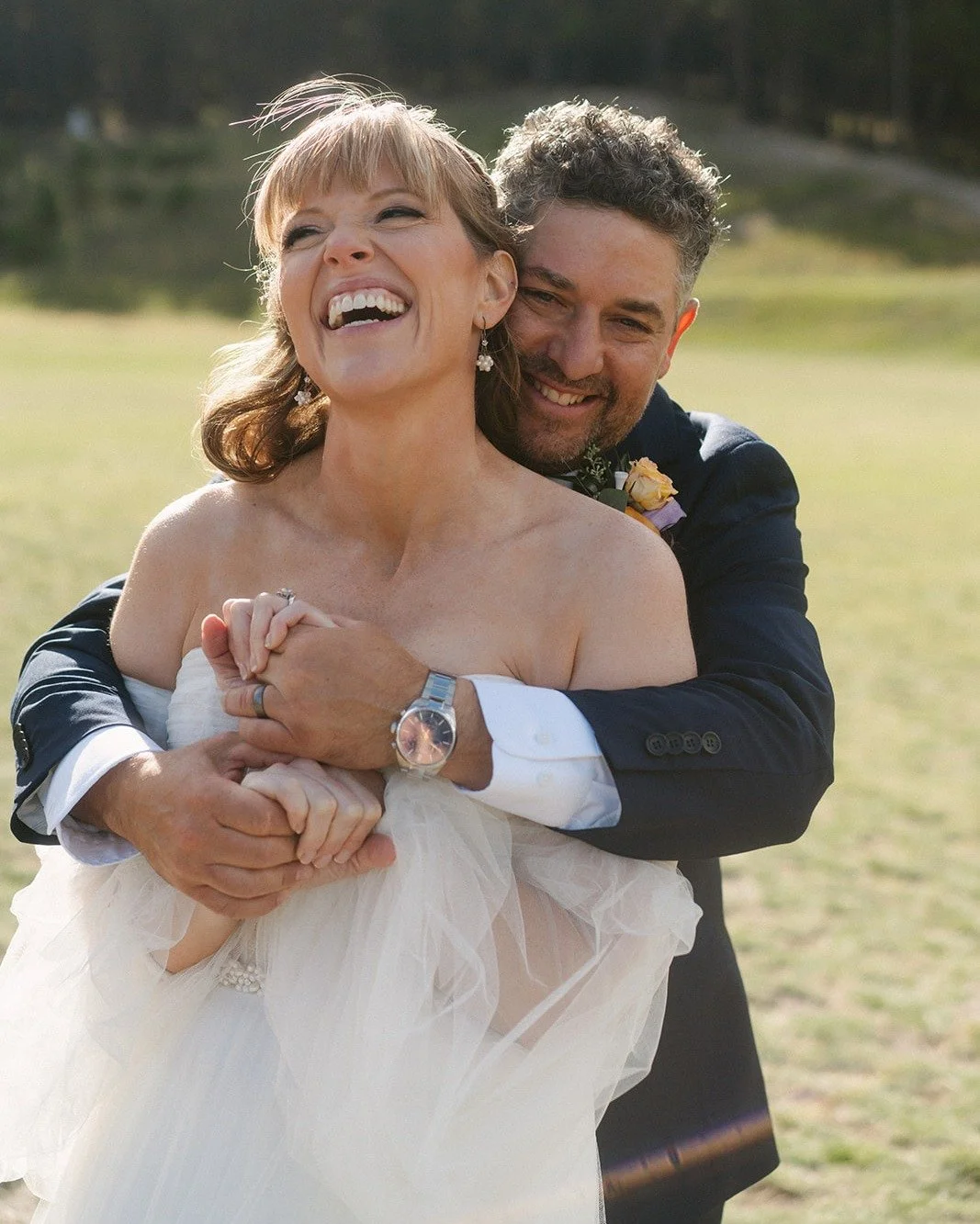 If there's one thing we wish for all of our couples when we watch them enter this new chapter, it's joy. This, right here, is joy in its purest form. 

#wedding #brideandgroom #couplegoals #weddingplanner #rockymountainwedding