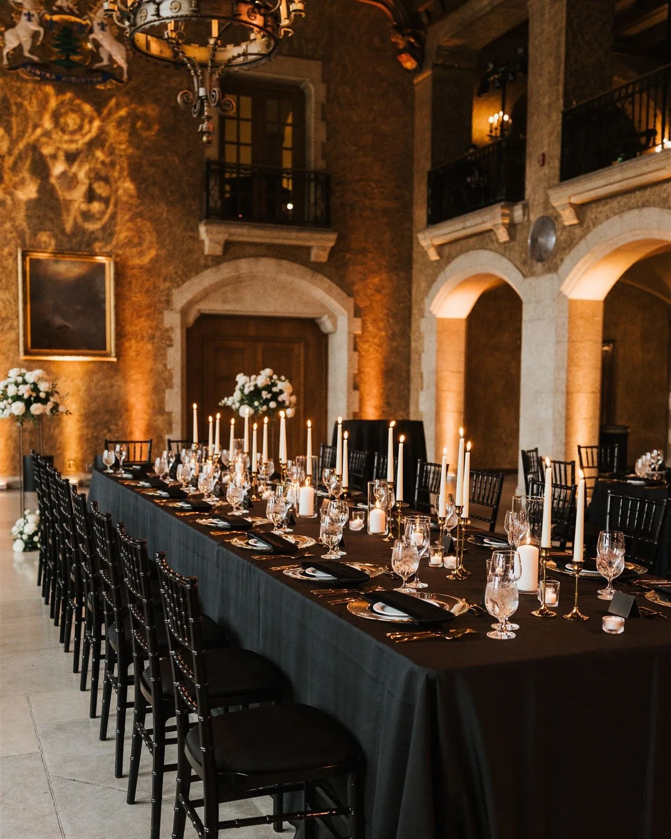 An evening of timeless elegance, warm candlelight, and unforgettable moments at Fairmont Banff Springs.

From the dramatic architecture to the intimate tablescape glow, every detail came together to create a celebration that felt both grand and deepl