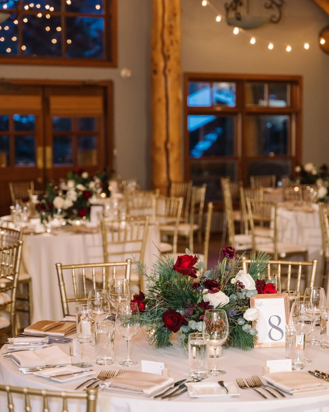 Warm light. Thoughtful details. A room ready to celebrate something unforgettable.

#weddingreception #weddinginspiration #banffweddings #weddingplanner #weddingplanning #banffwedding