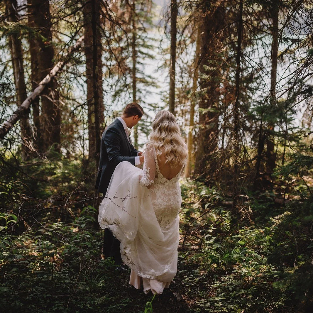 Forever looks good on you. Congratulations, Ally &amp; Sean! 

#weddingphotography #weddingplanning #rockymountainweddings #emeraldlake #weddinginspo
