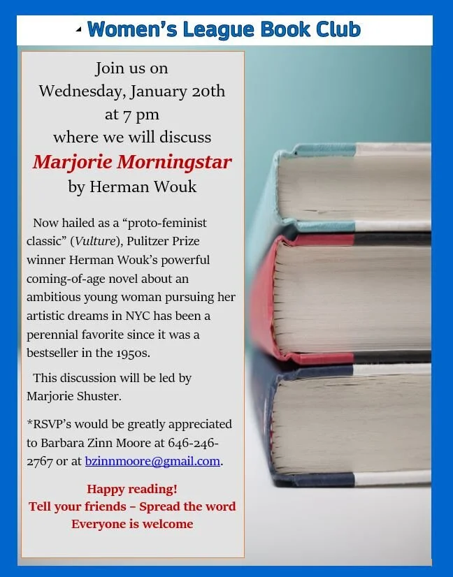 WL Book Club: "Marjorie Morningstar" by Herman Wouk