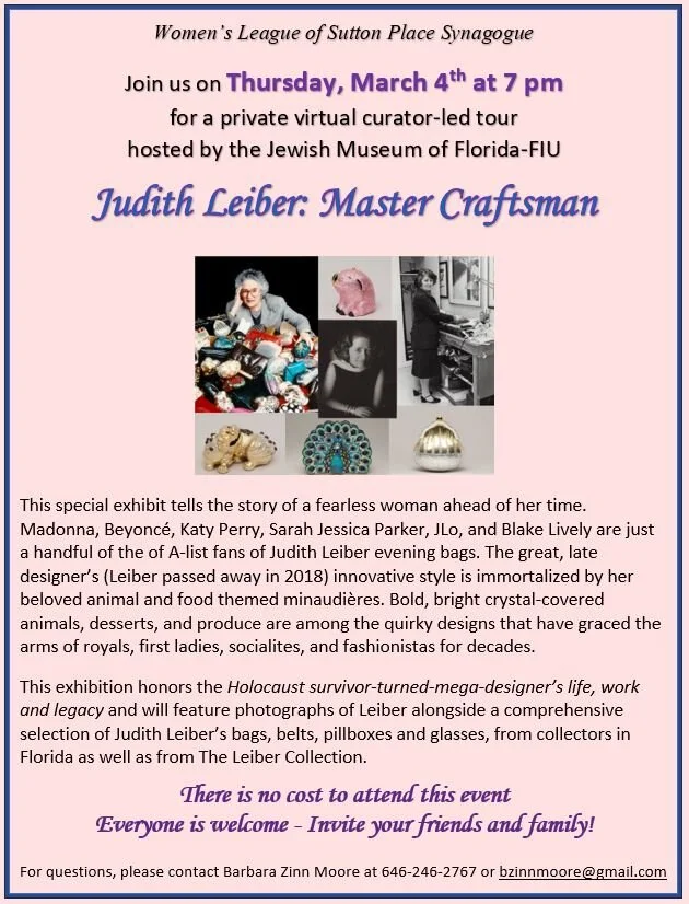 WL: Judith Leiber: Master Craftsman
