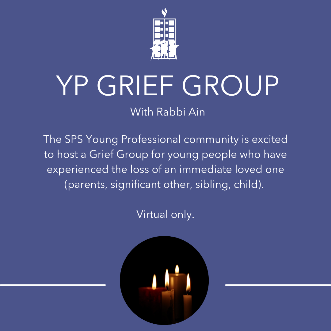 YP Grief Group with Rabbi Ain