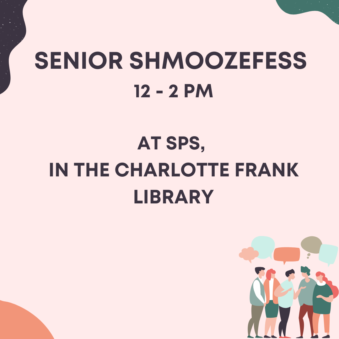 Senior Shmoozfess
