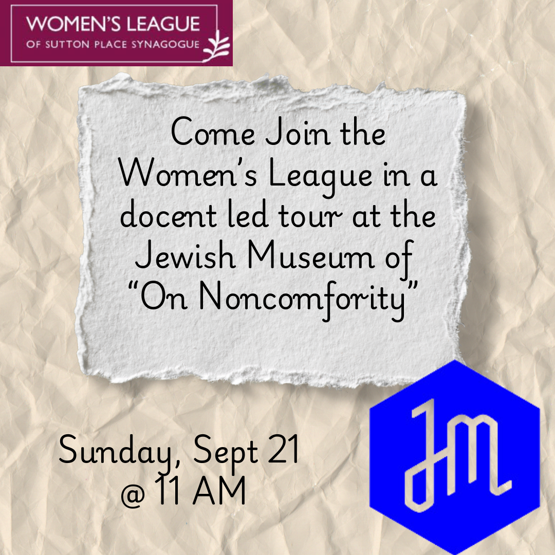 Women’s League Jewish Museum Tour