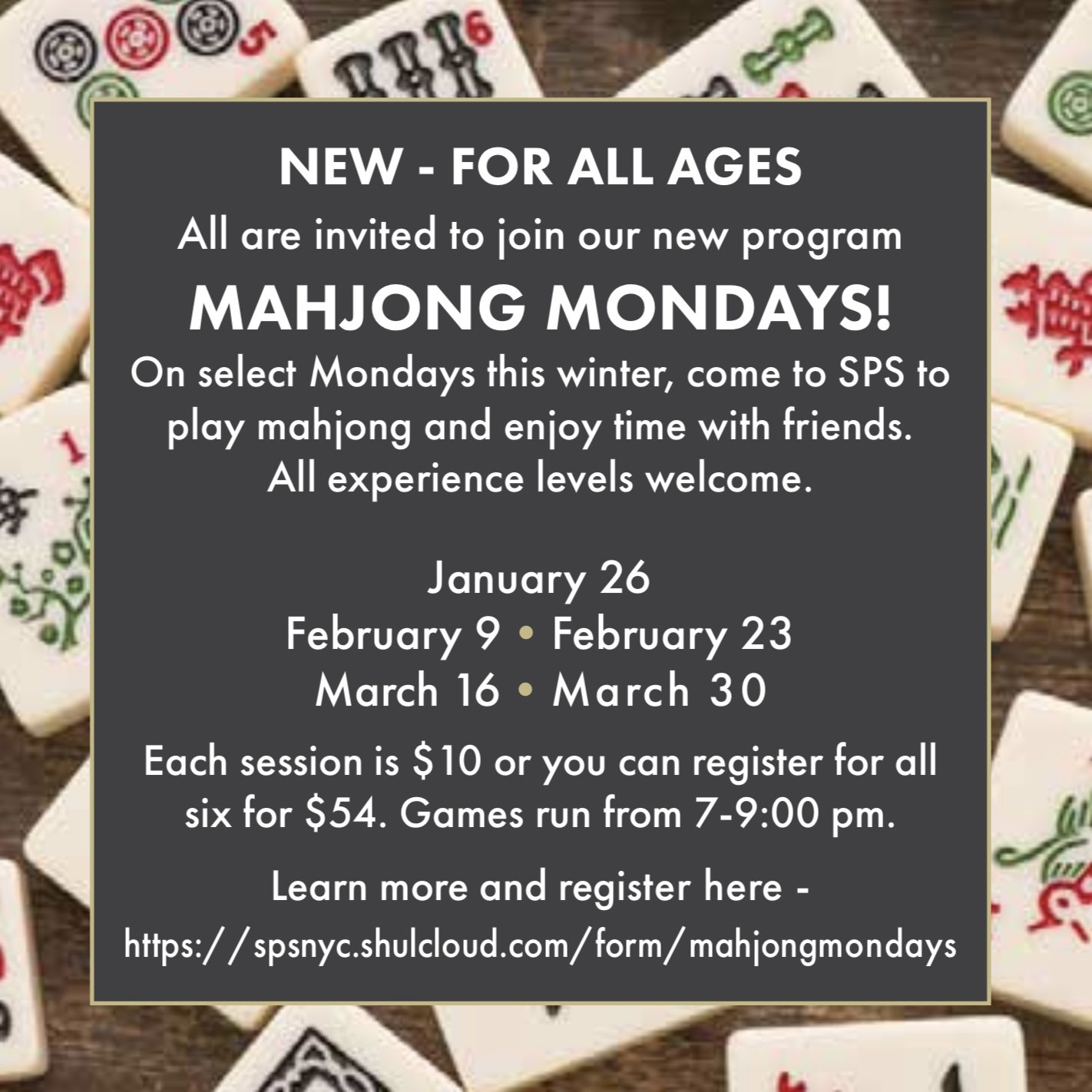 Mahjong Mondays