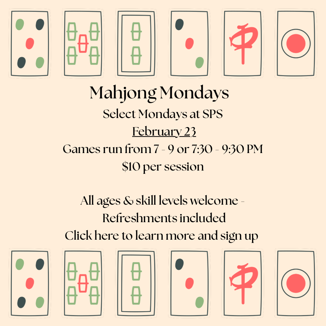 Mah Jong Mondays