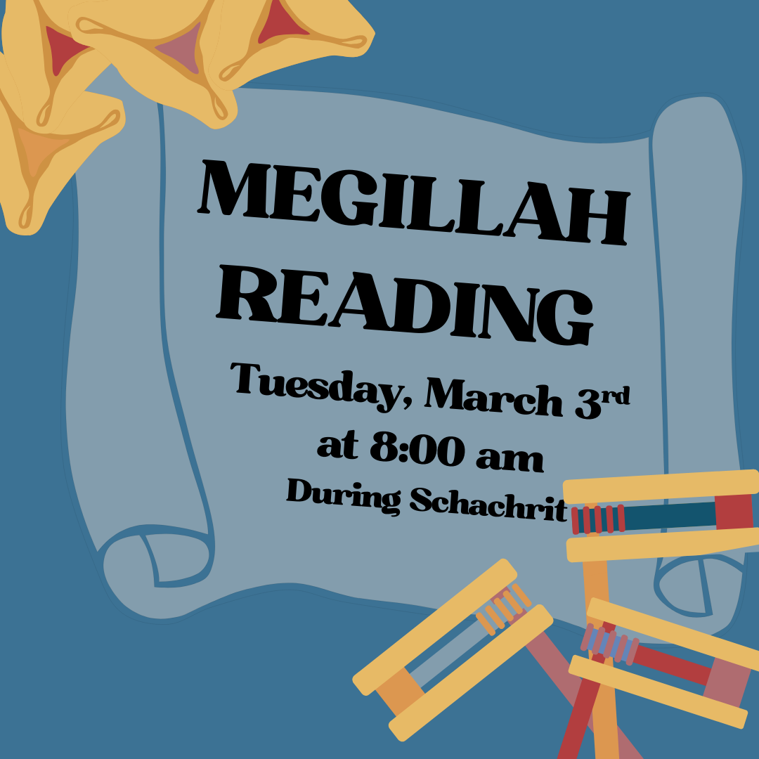 Megillah reading with Minyan (in-person)
