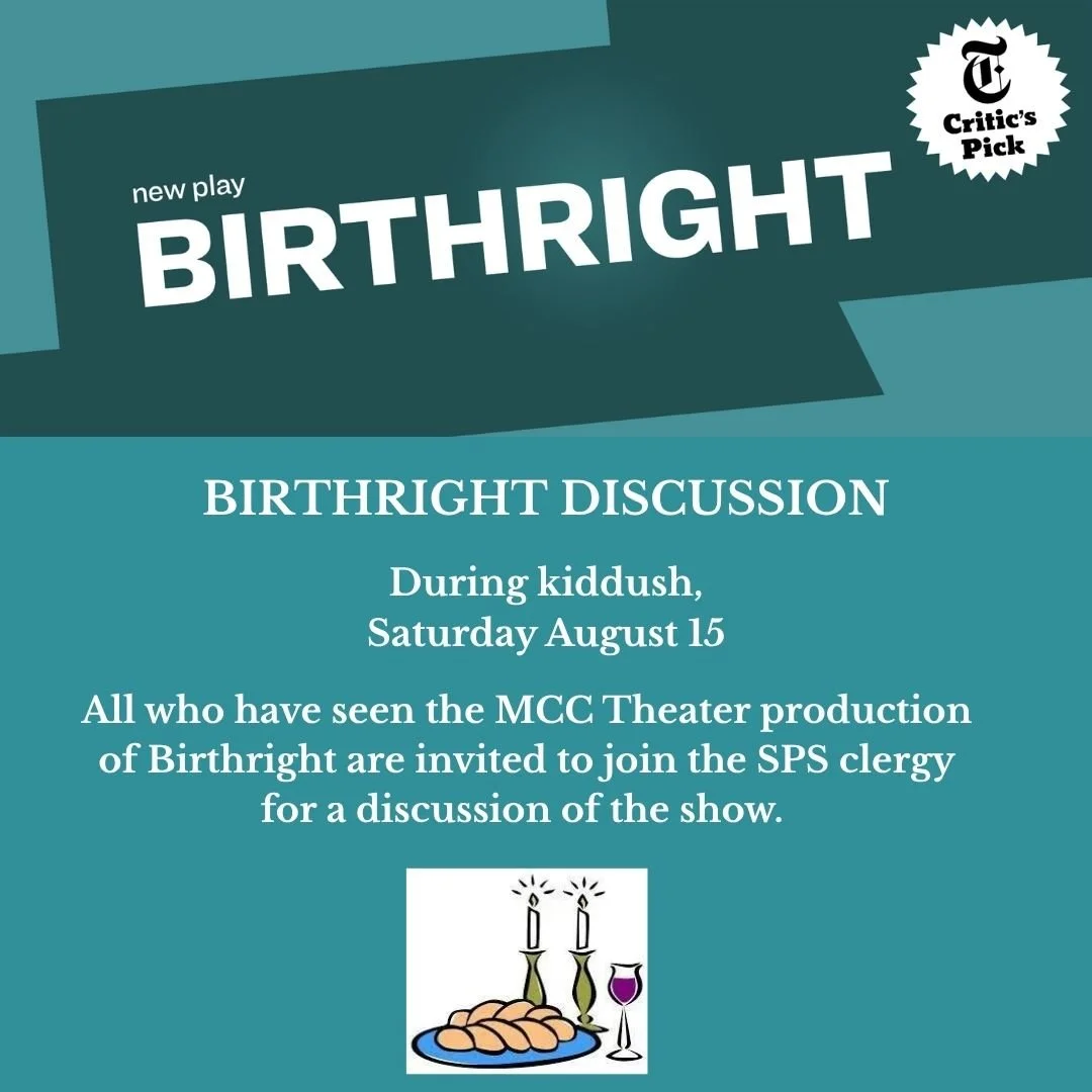 Birthright Discussion