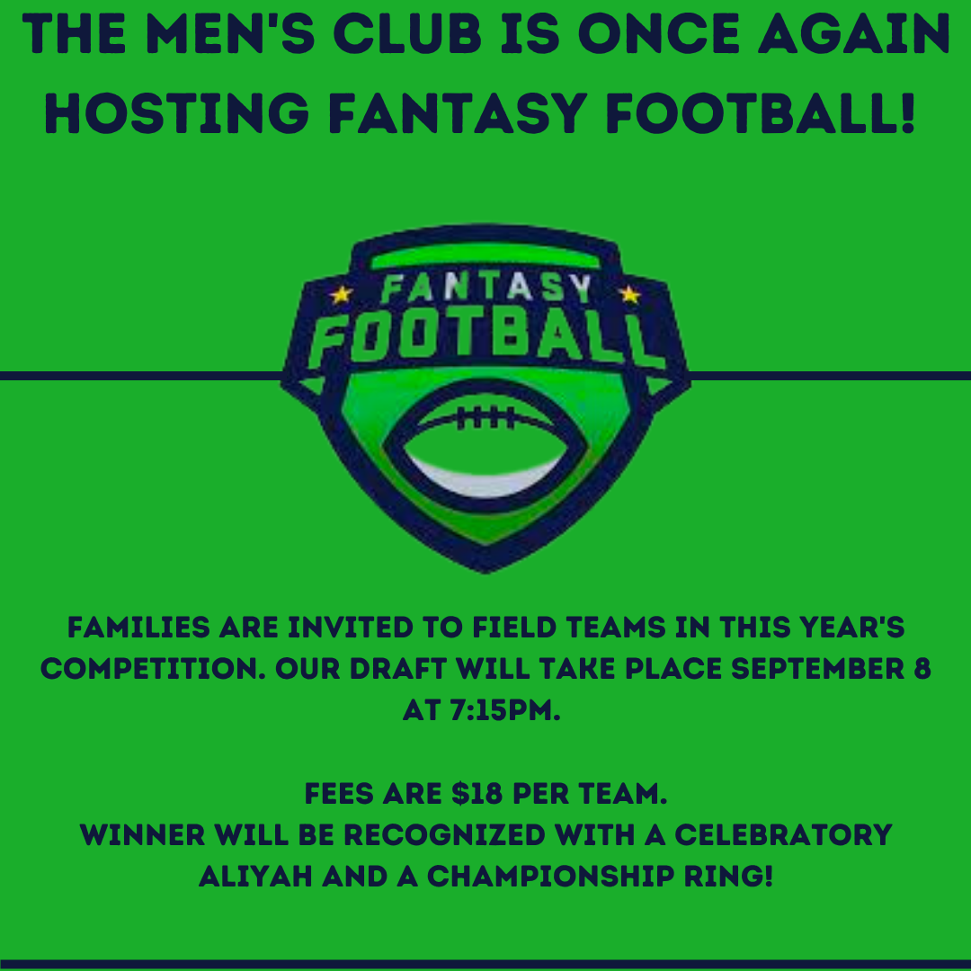 Men's Club Fantasy Football 2026