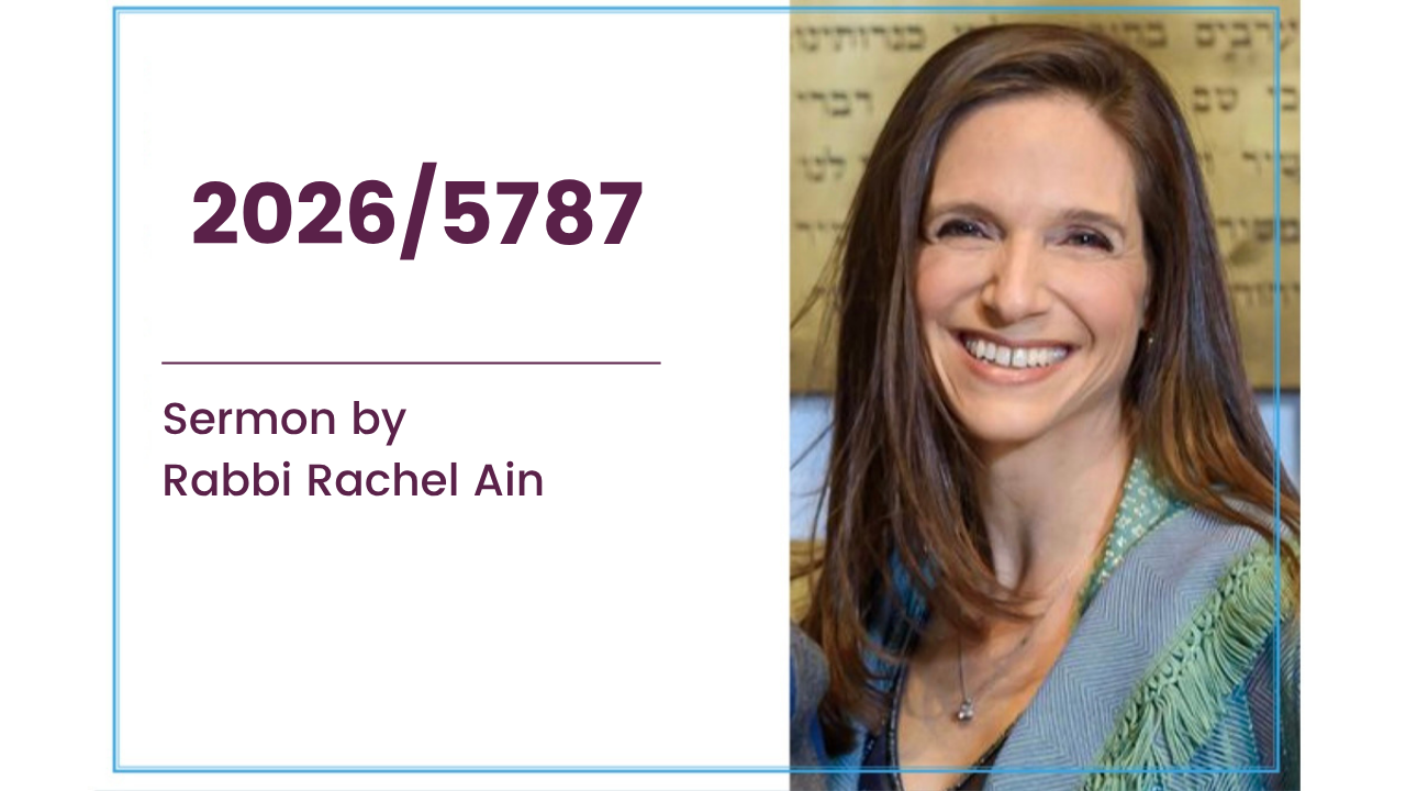 Erev Rosh Hashanah 2026: What was I made for? Being Human