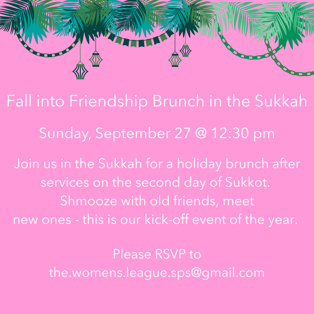 Fall into Friendship Brunch in the Sukkah