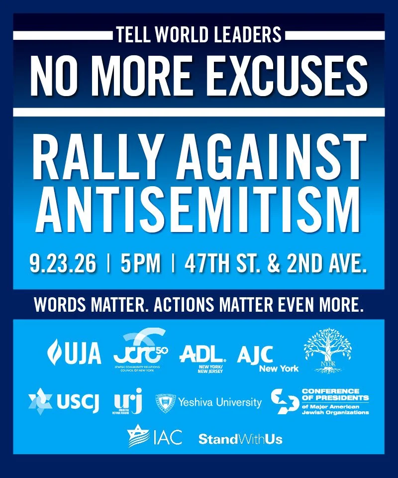 Rally Against Antisemitism