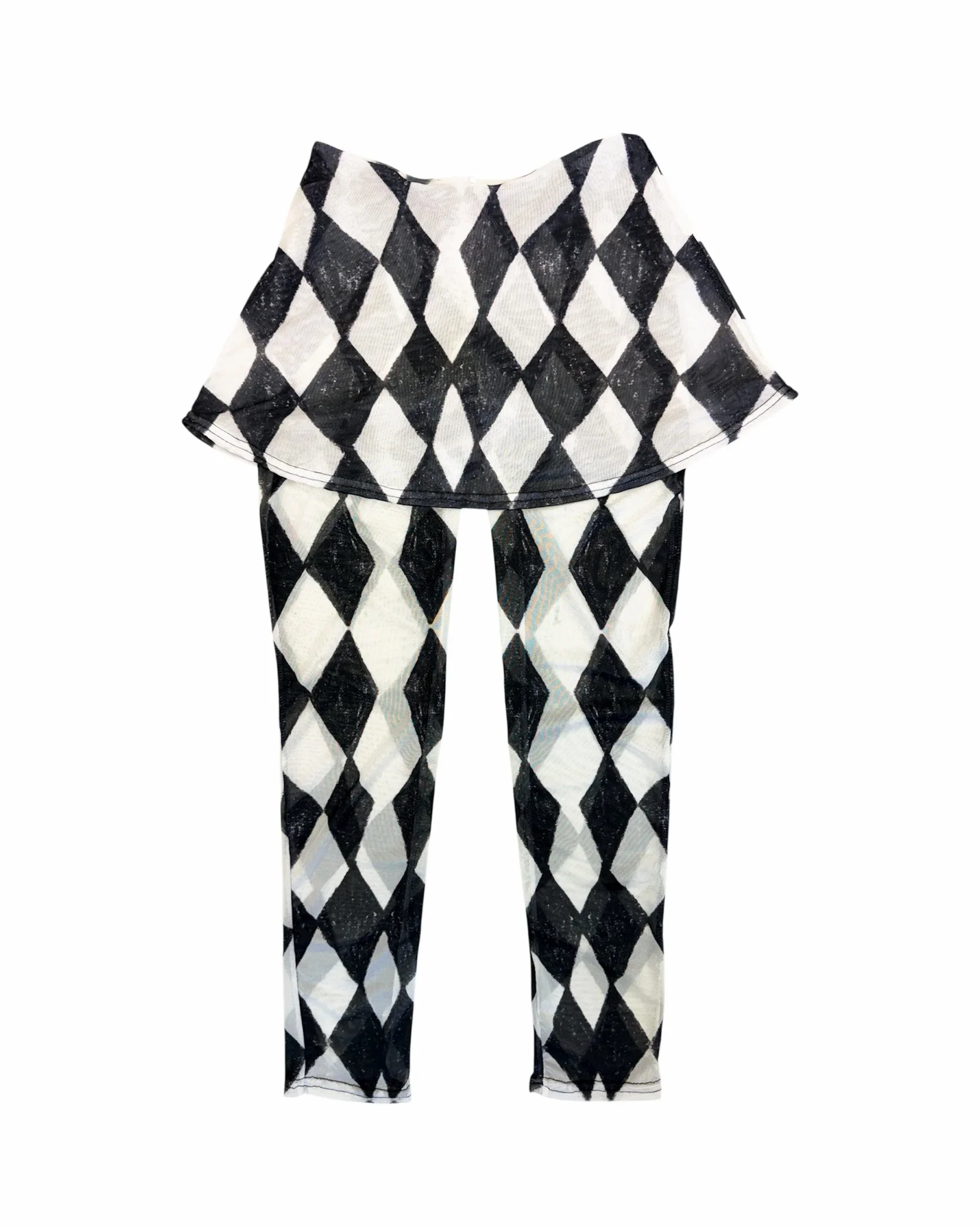 SAMPLE - DIAMOND SKIRT LEGGINGS