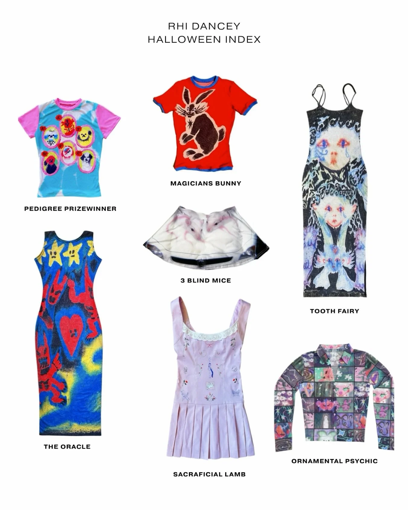 If my clothes were Halloween outfits 👻 
My Halloween inspo index 💋 what do you think? Pedigree prize winner is my fav lol
