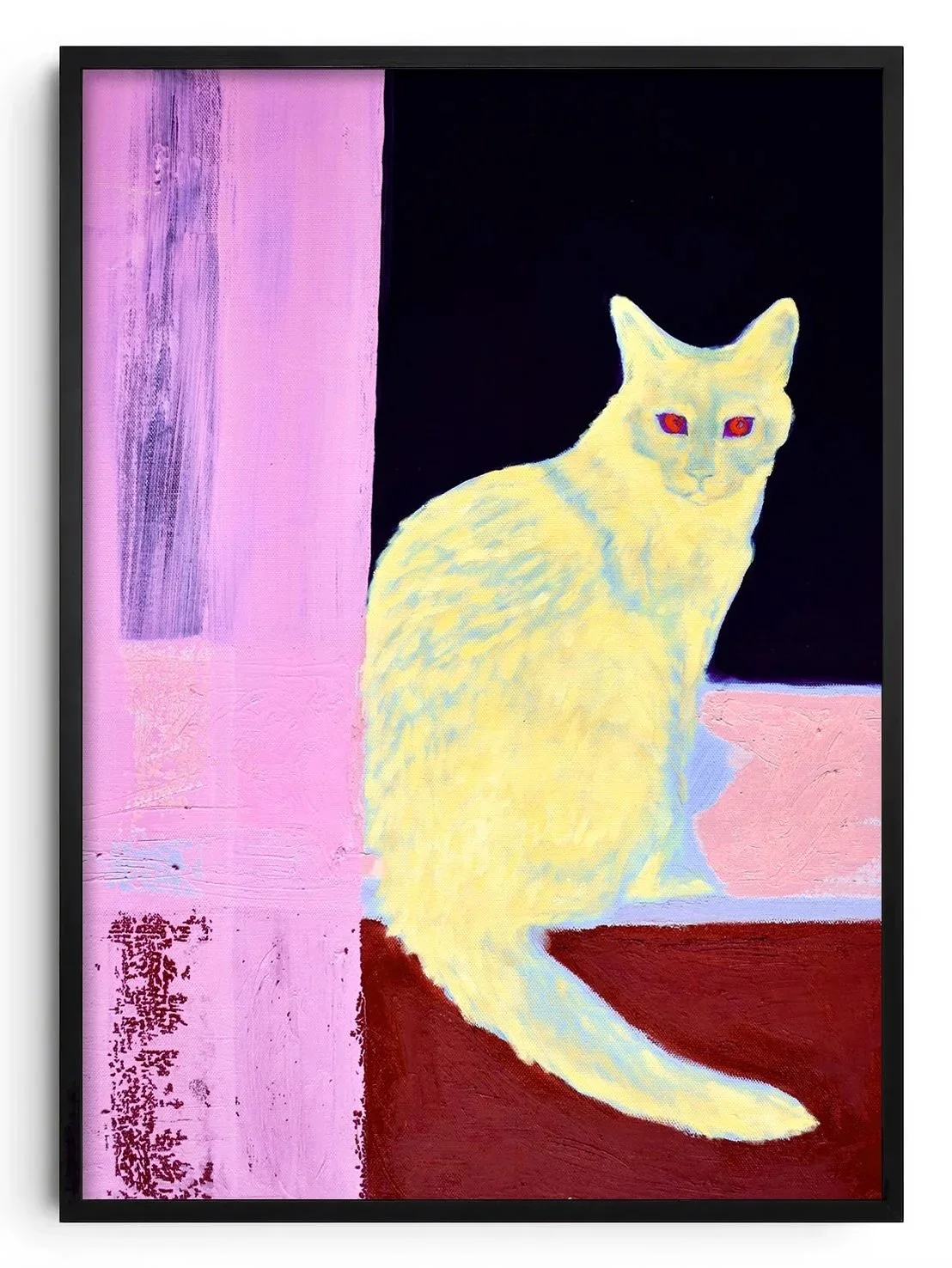 Shop NOW &hearts;️
We also have a limited edition run of 20 art prints of the NIGHT STALKER kitty kat available. This is a super limited edition drop, made with lots of love 🫶🏻 hope you like it as@much as us.