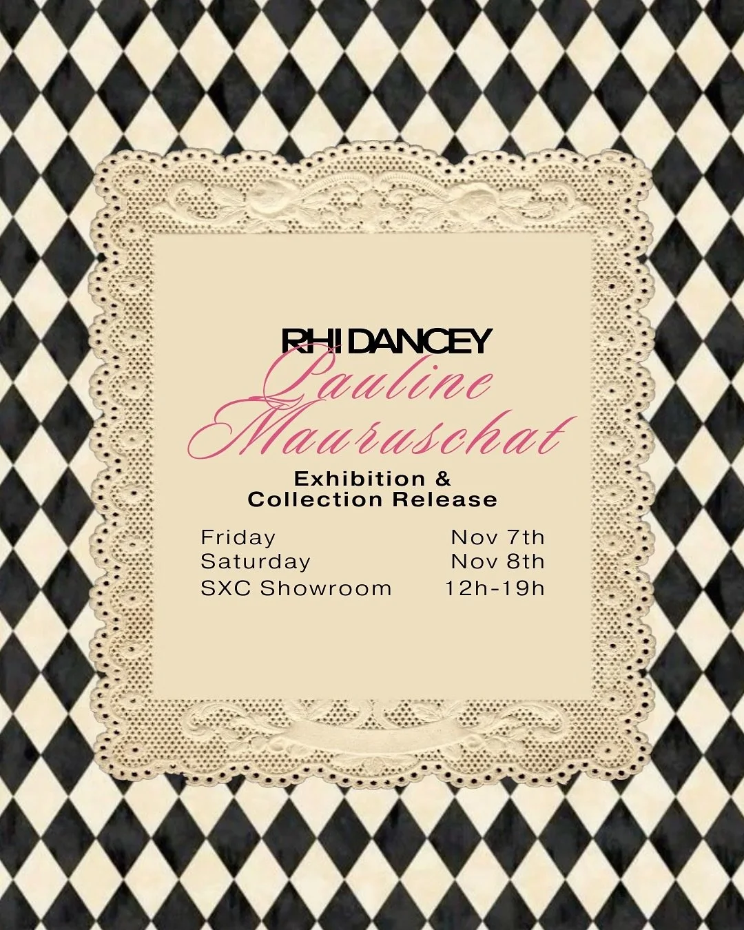 something special has been in the works these past few weeks. A new collaboration collection with my absolute favourite, @_pau_mau 

To celebrate, we&rsquo;ll be taking over @sxc.showroom in Berlin for the official launch of our 4-piece collection, a