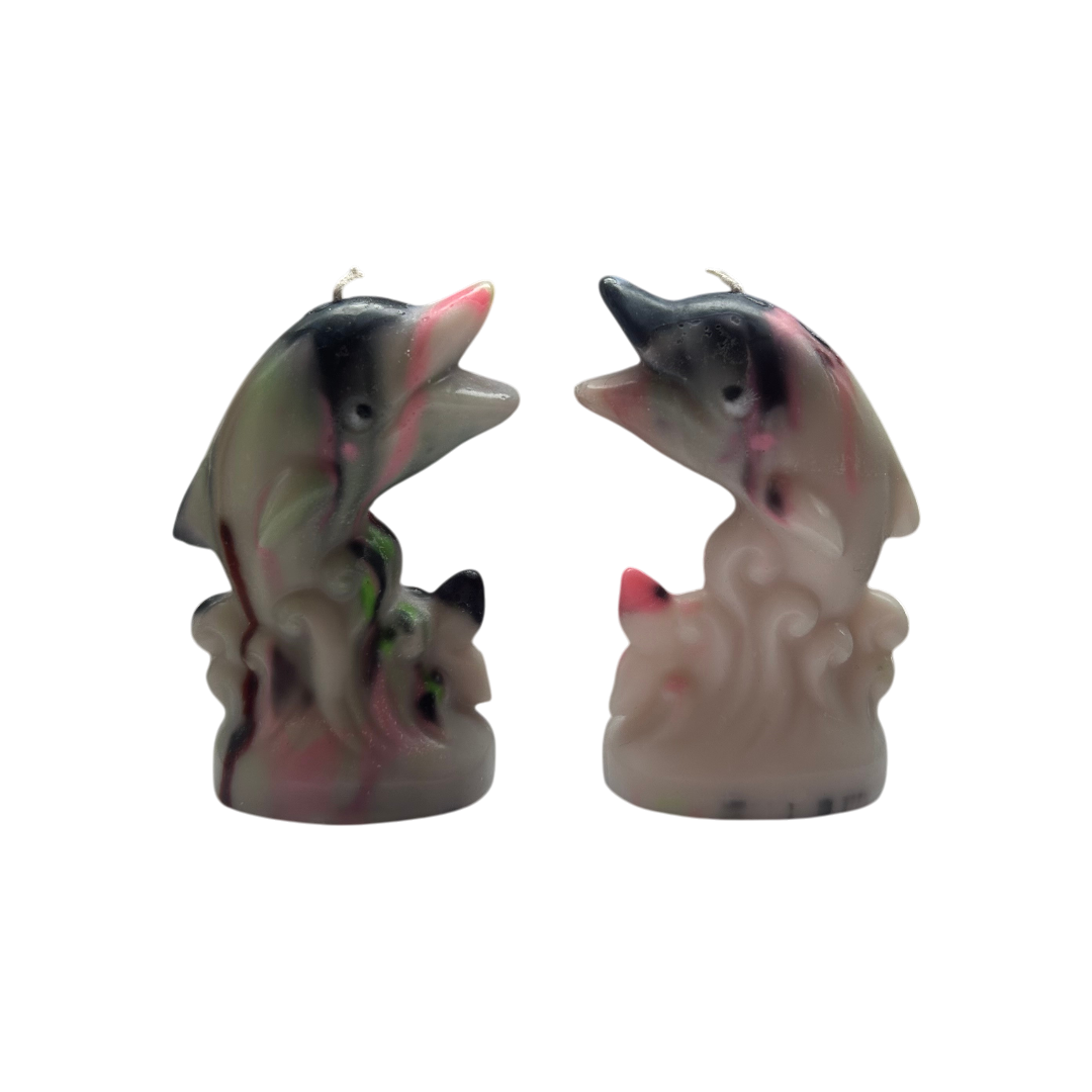 CAMPER DOLPHIN TWINS CANDLES
