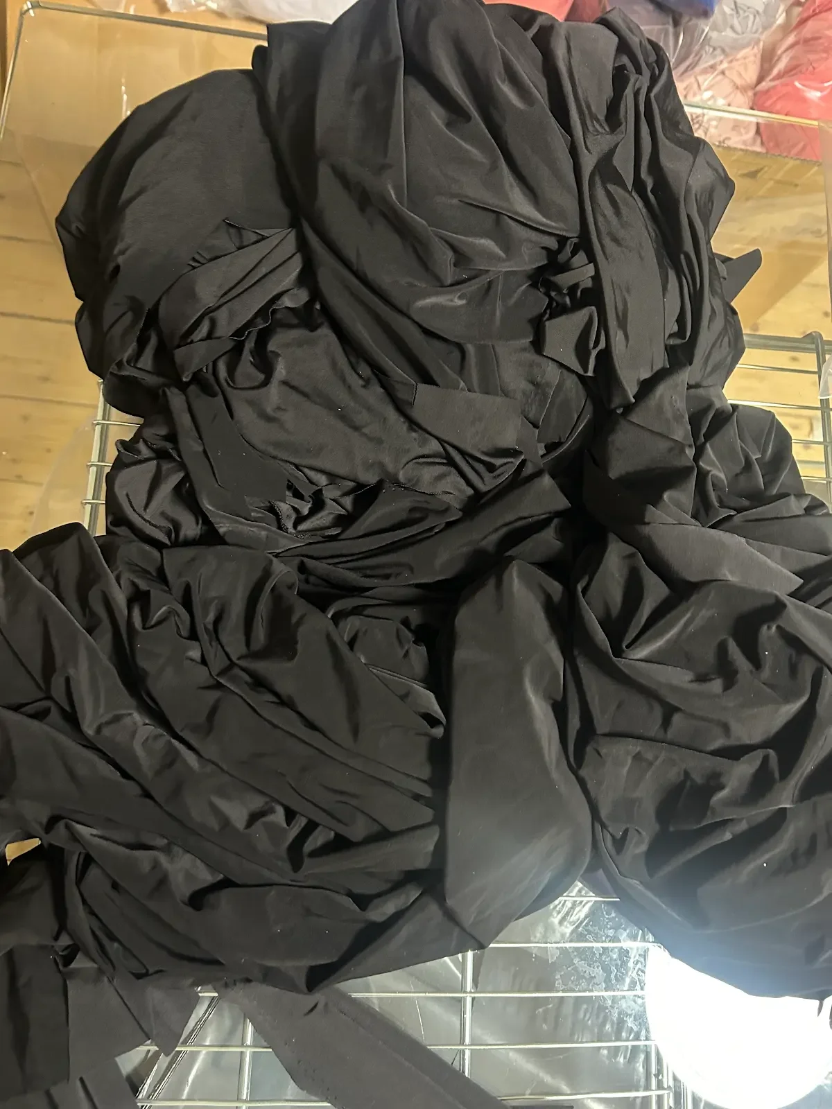 SAMPLE FABRIC - BLACK 4 METERS