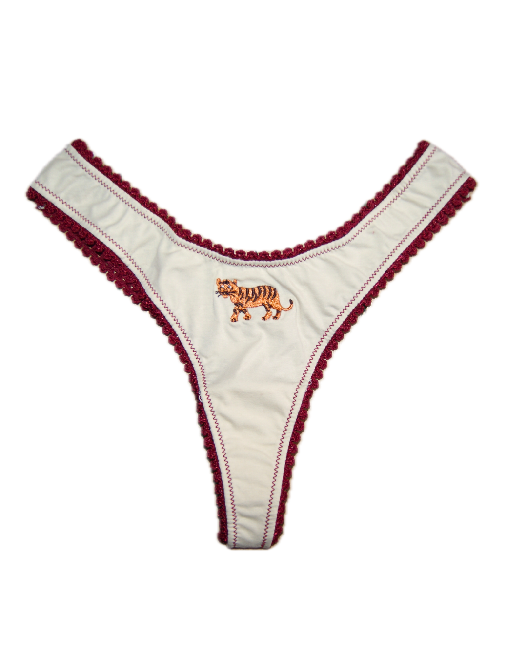 THE CHEEK x KJP TIGER THONG