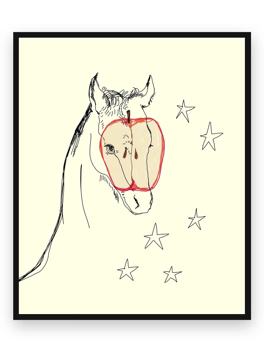 APPLE OF MY EYE — FINE ART PRINT