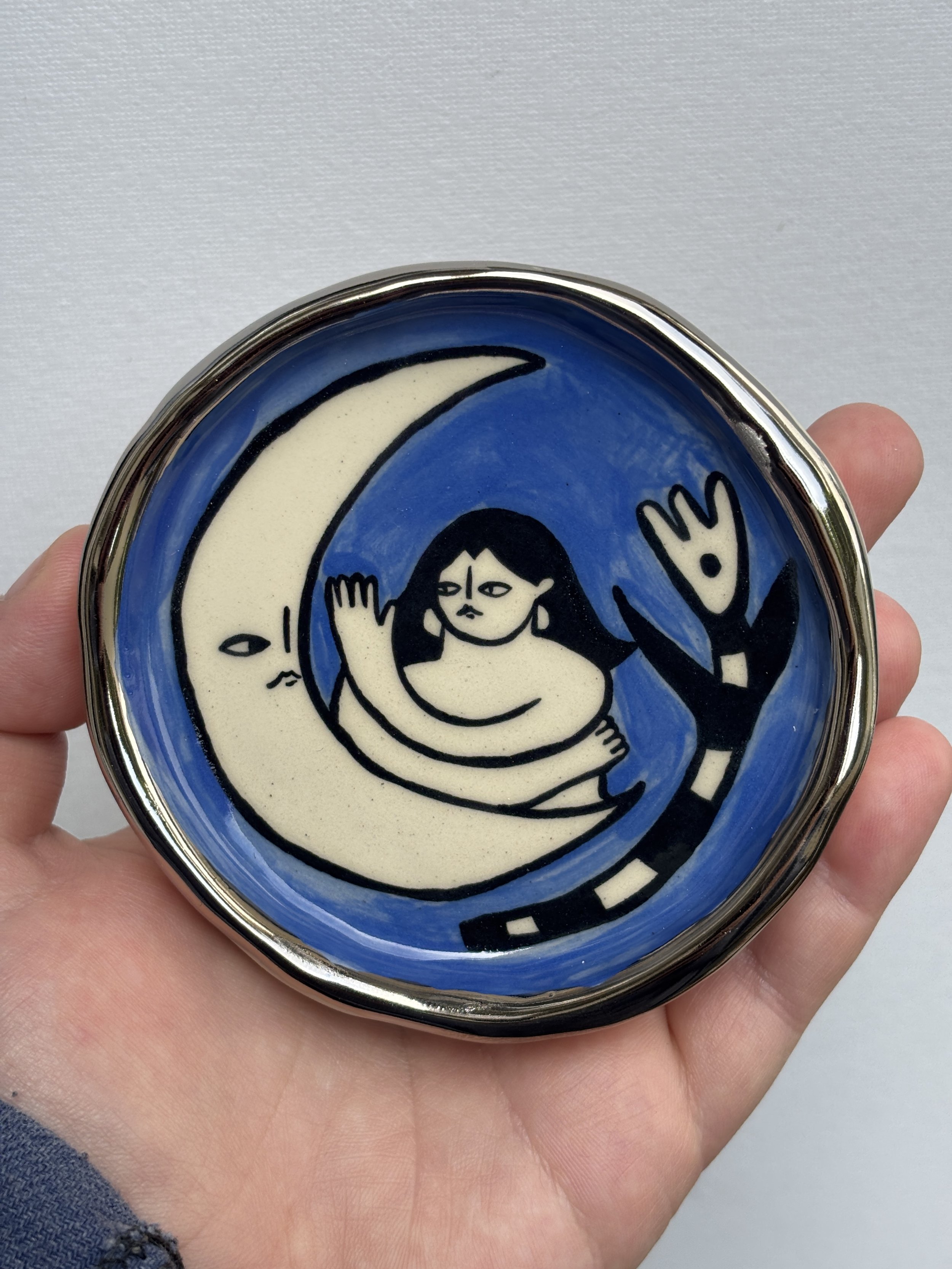 MOON GIRL TRINKET DISH