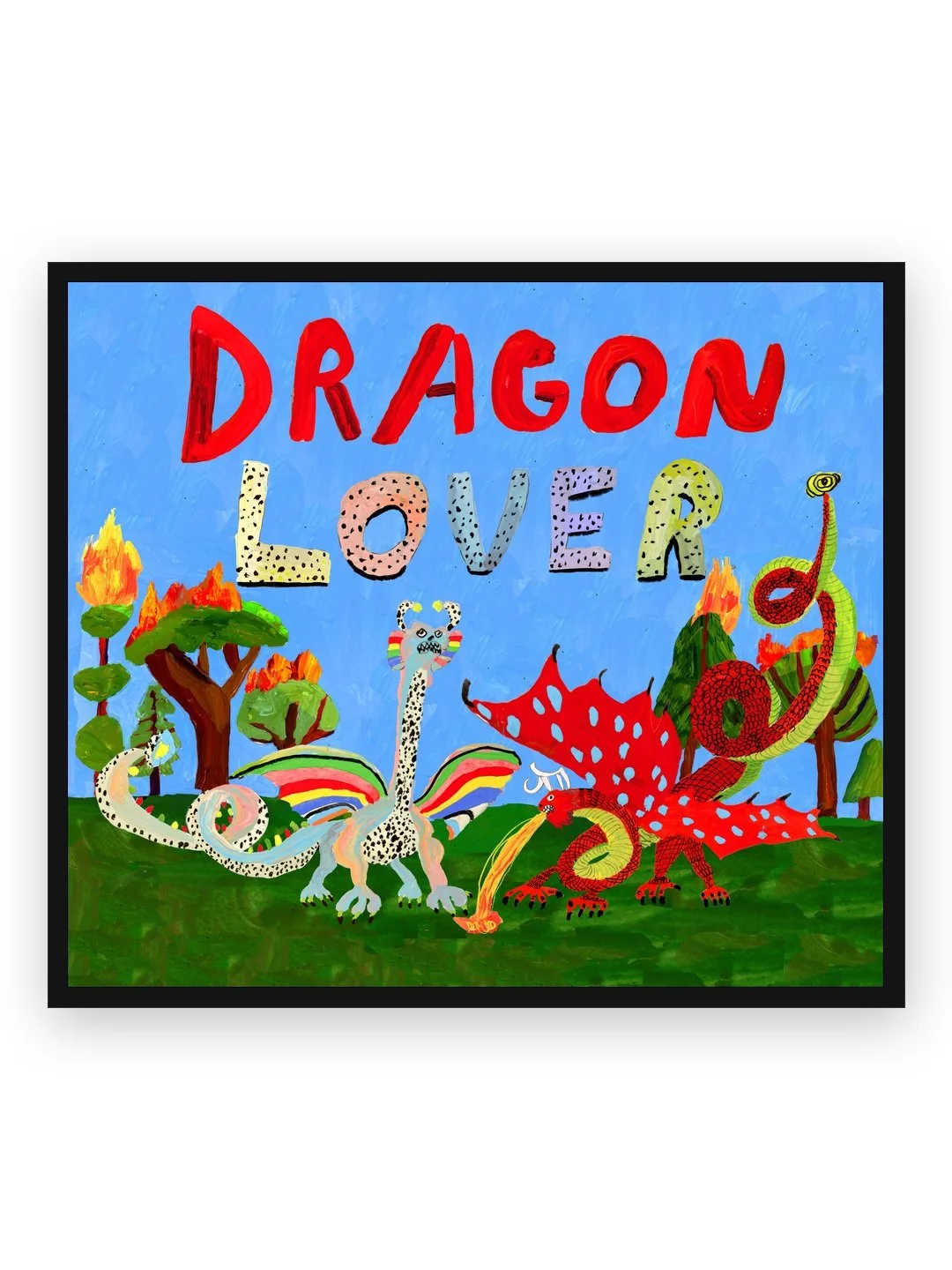 DRAGON LOVER — FINE ART PRINT
