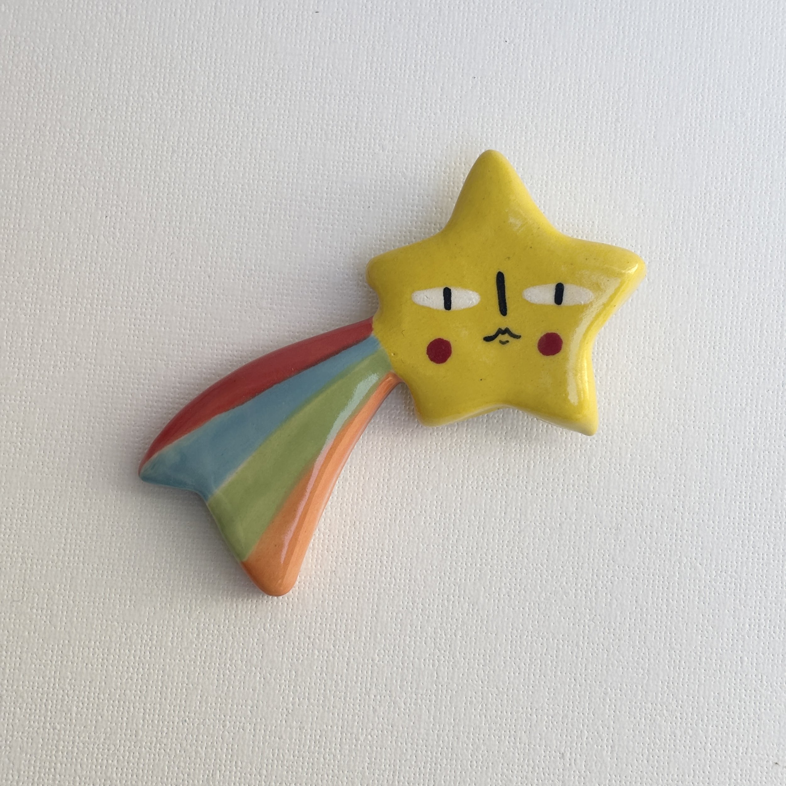 RAINBOW SHOOTING STAR MAGNET