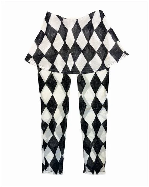 SAMPLE - DIAMOND SKIRT LEGGINGS